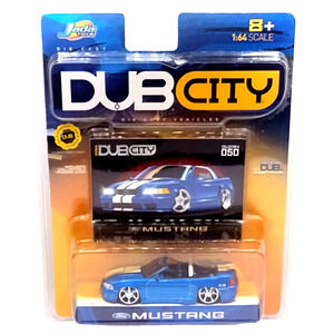 Jada Dub City 1:64 Diecast Fred Durst Limp Biskit's Mustang Blue #50